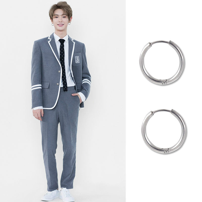 Versatile Titanium Steel Earring