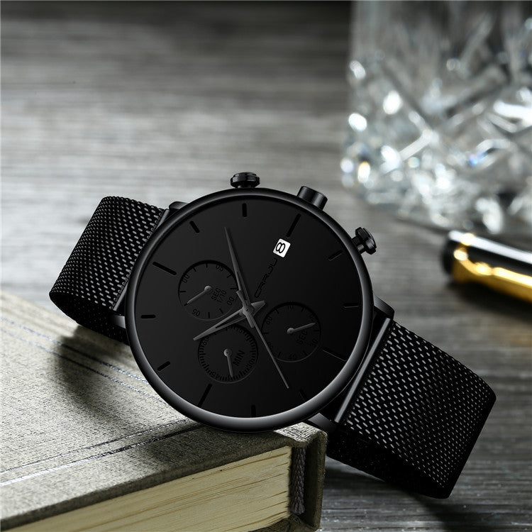 Waterproof Bold Men Watch