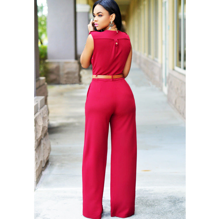 Women Fashion Jumpsuits Pants