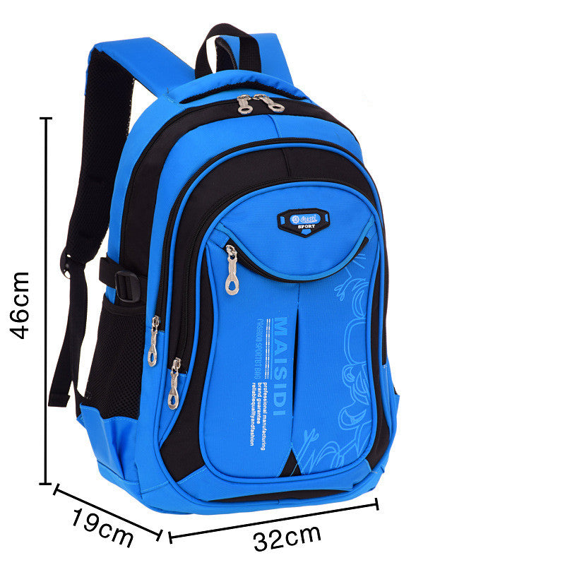 Children's lightweight waterproof schoolbag