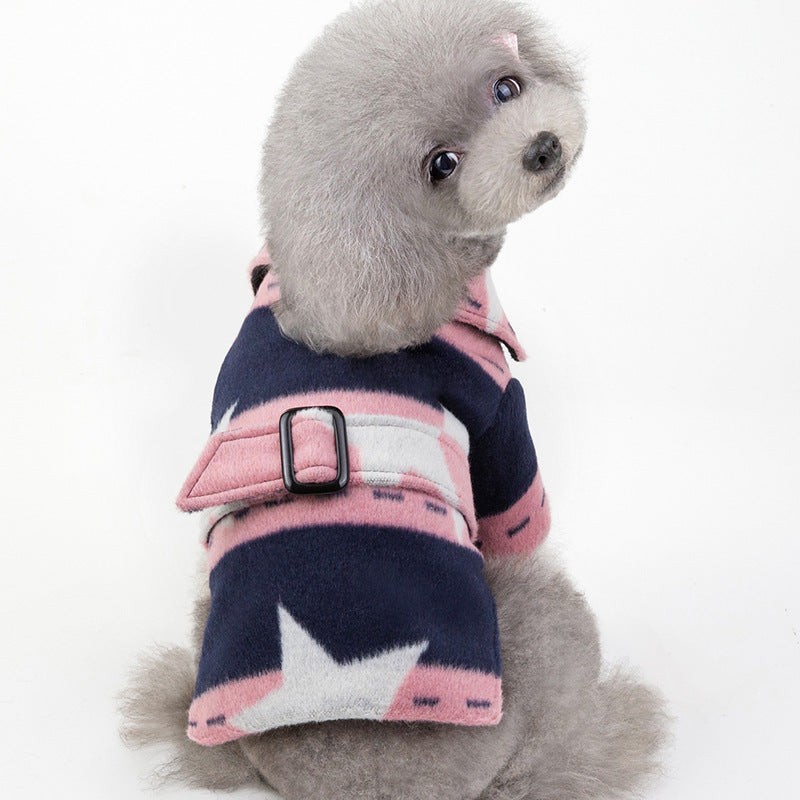 Pet five-pointed star clothes