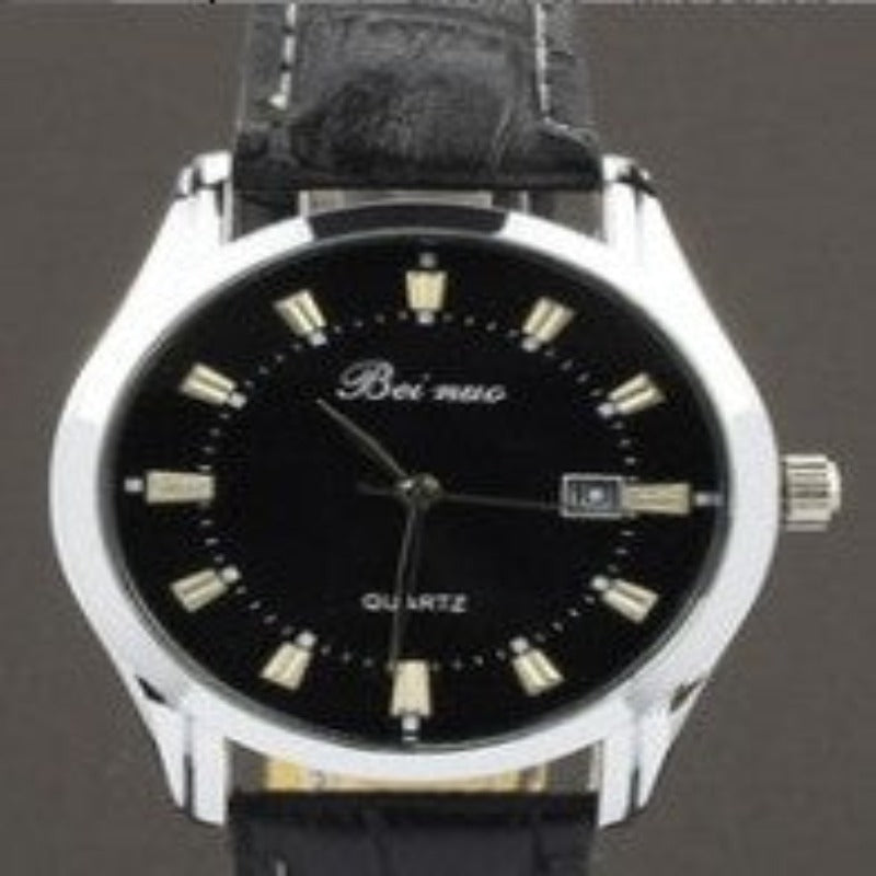 Casual Belted Men Watch