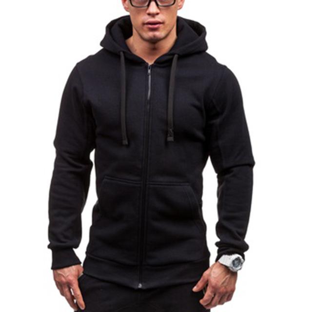 Hip Hop Men Black Mantle Hoodies