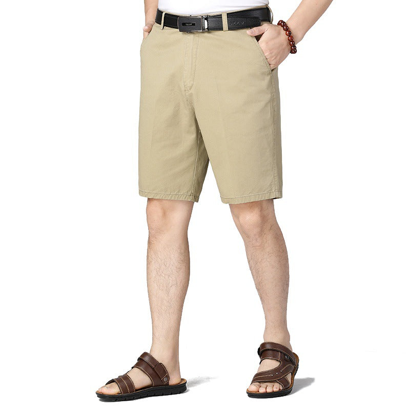 Men's casual loose straight shorts