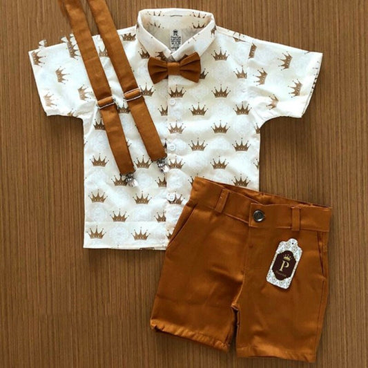 Summer Boy T-Shirt Shorts Sets