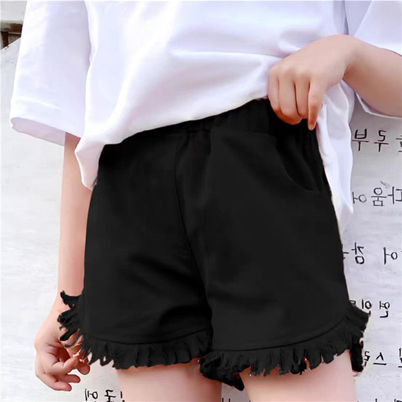 Summer Denim Color Shorts For Kids