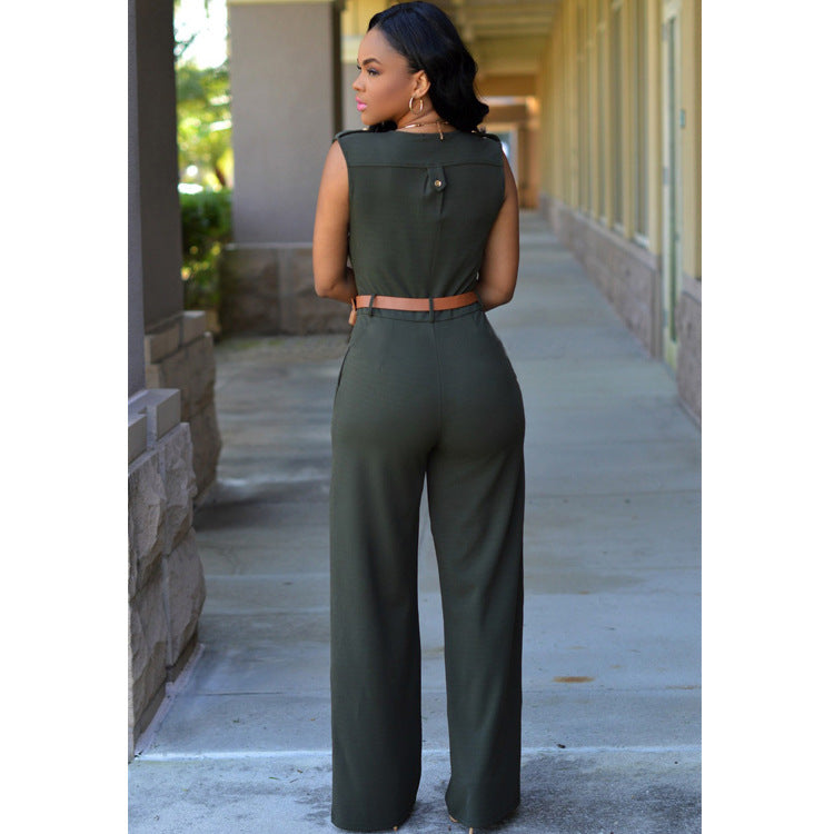 Women Fashion Jumpsuits Pants