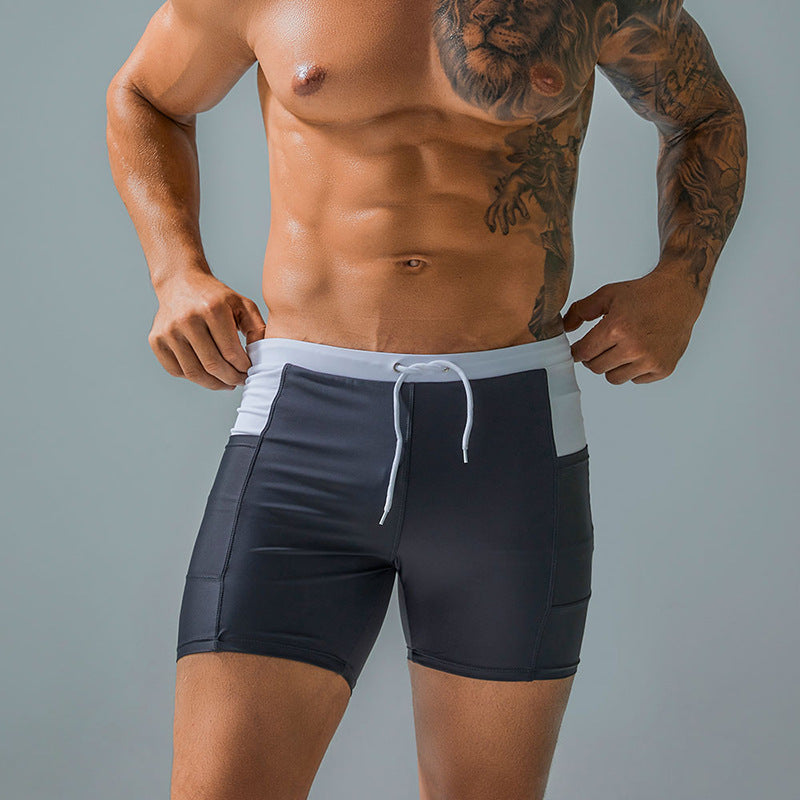 Men's Quick-drying Swimming Pool Beach Boxer Shorts