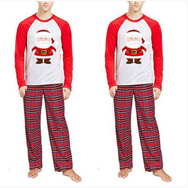 Christmas family parent-child dress home cartoon Christmas clothes