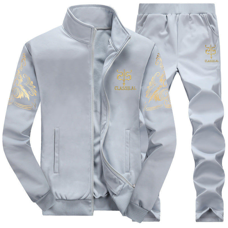 2 Piece Printed Jacket Sportswear Sets