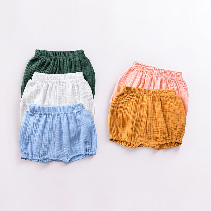 Candy Color Bread Infant Pants