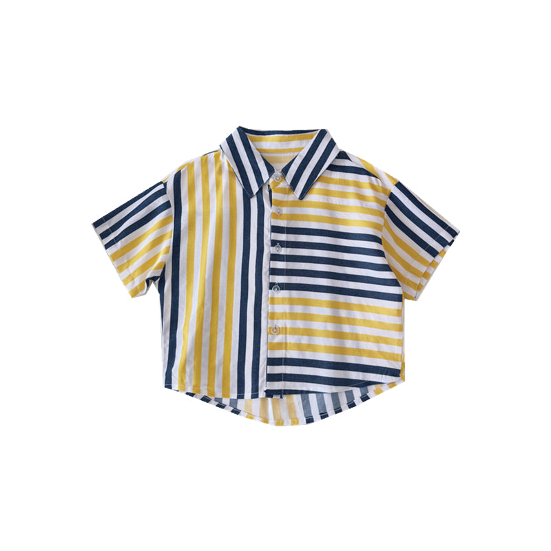 Short-Sleeved Summer Children Shirts