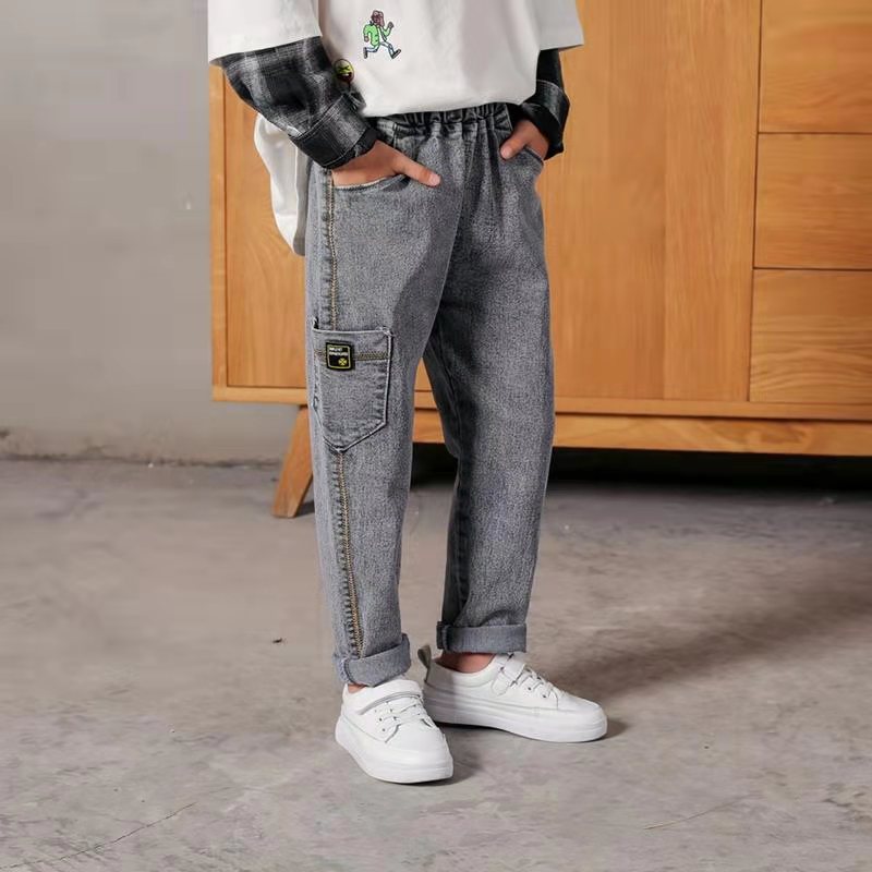 Classic Denim Long Pants