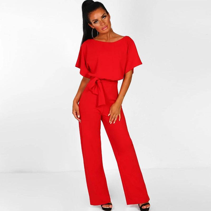 Fashionable Slim Strappy Jumpsuits