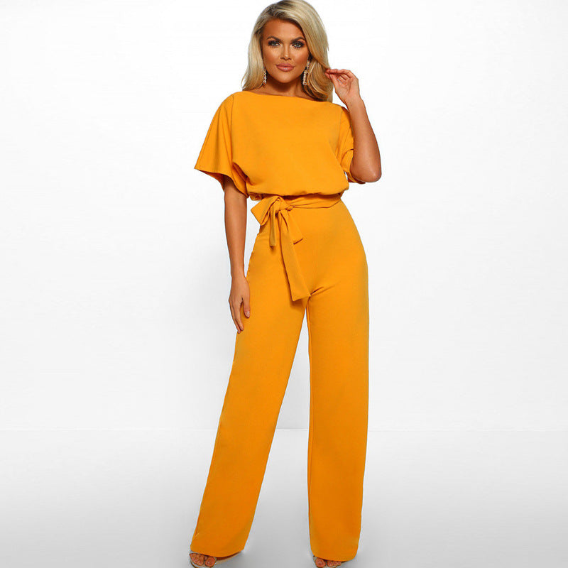 Fashionable Slim Strappy Jumpsuits