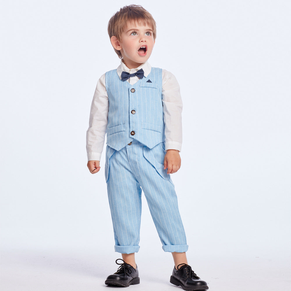 Boys Suits Blazers Clothes For Baby Wedding Formal Party