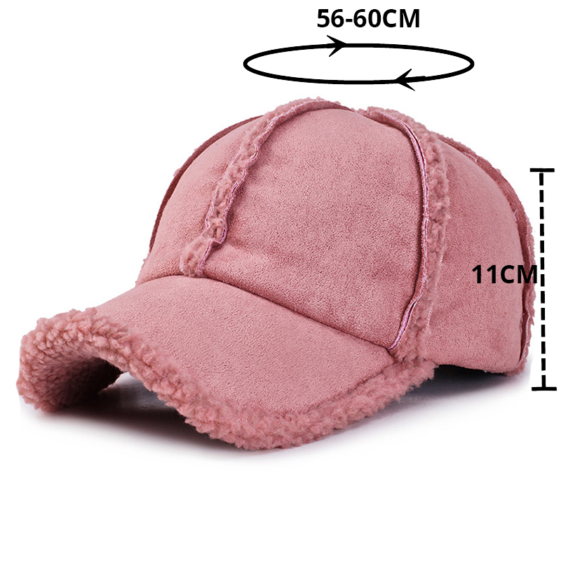 Fashion Hats Women Peaked Cap Solid Color Broken Edge Design Baseball Cap Sport