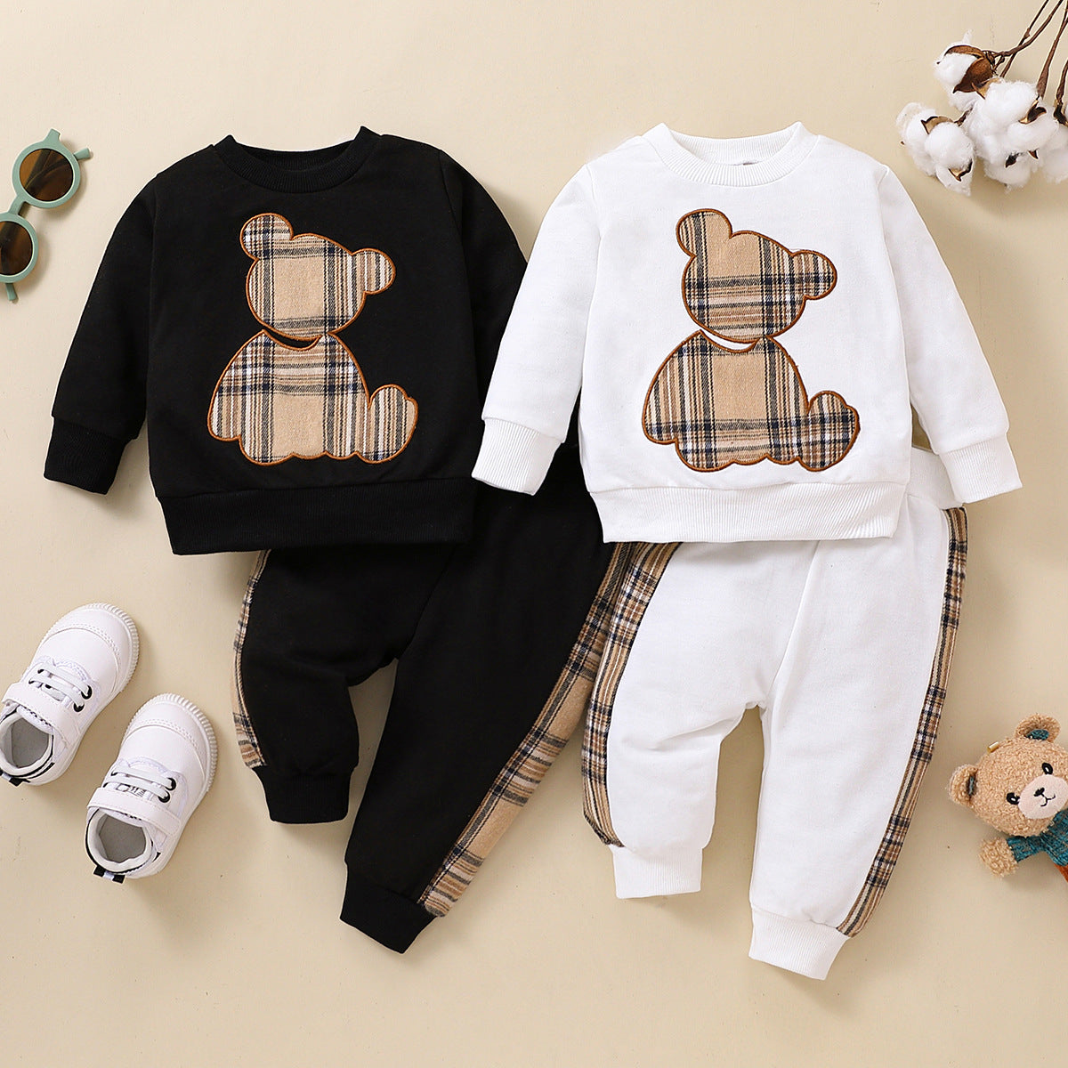 Boy Suit Cartoon Two Piece Set