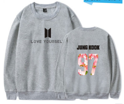 BTS Capless Femmes Hoodies Sweat Bangtan Hip Hop Kpop