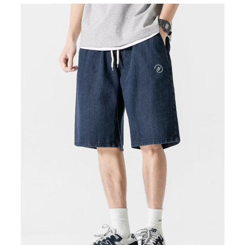 Summer Denim Shorts Men