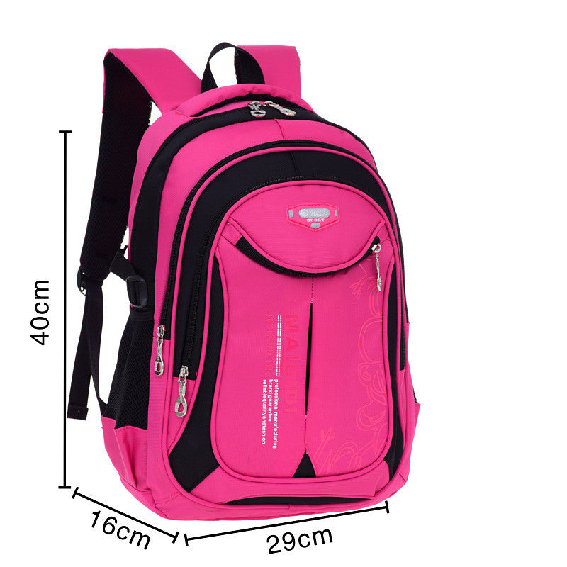 Children's lightweight waterproof schoolbag