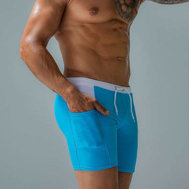 Men's Quick-drying Swimming Pool Beach Boxer Shorts