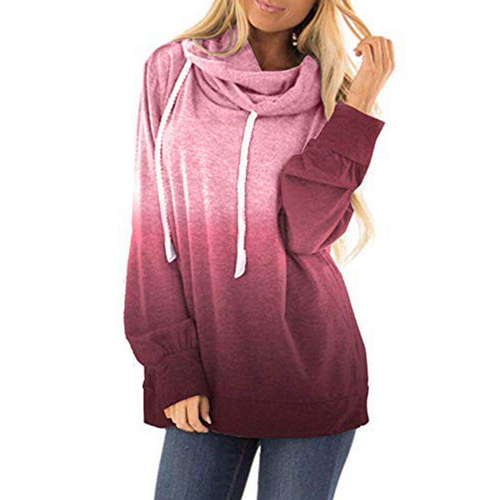 Two-colored Fashion Hoodies For Women