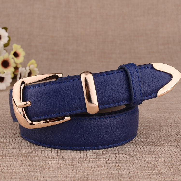 All-match Fashion Women's Casual Imitation Leather Belt