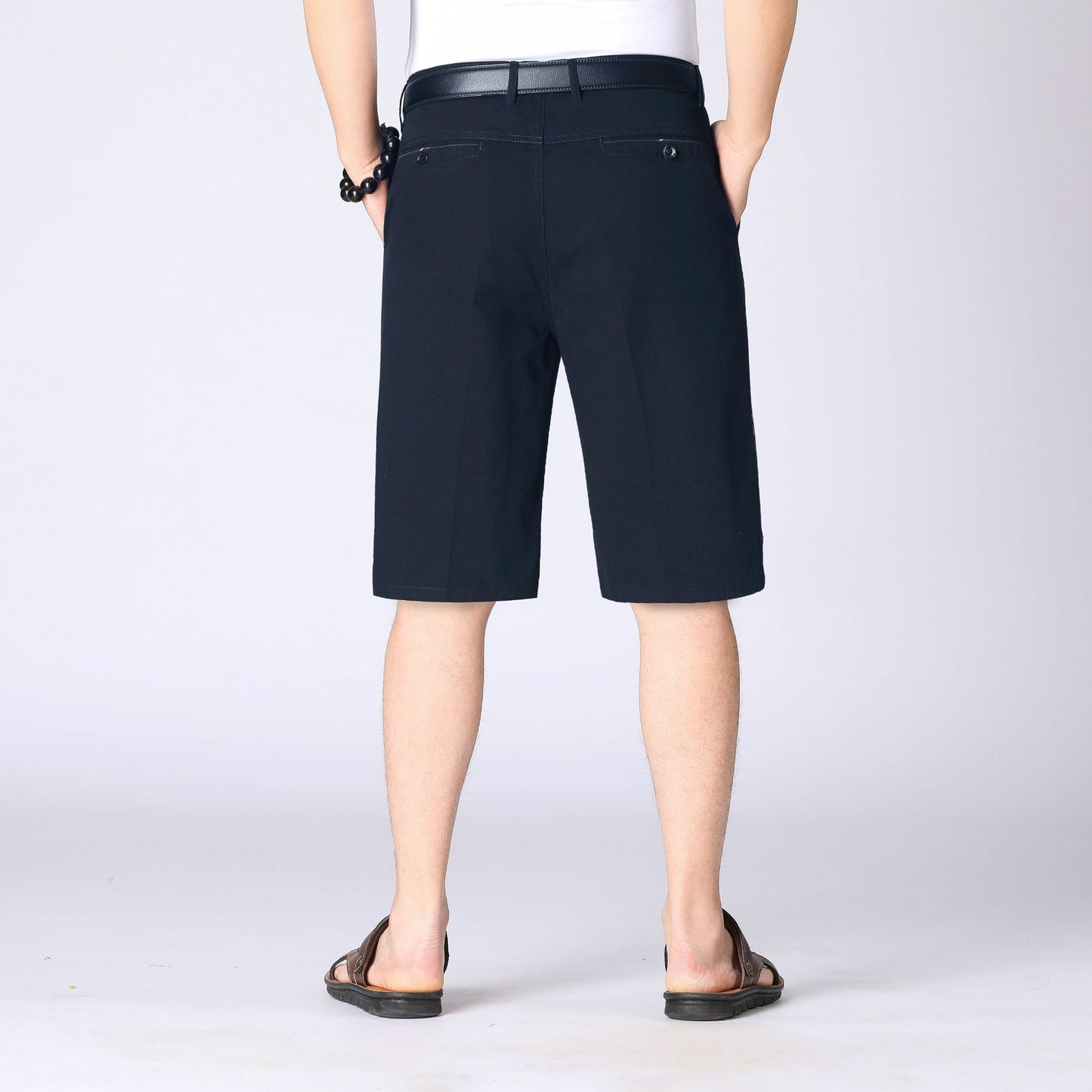 Men's casual loose straight shorts