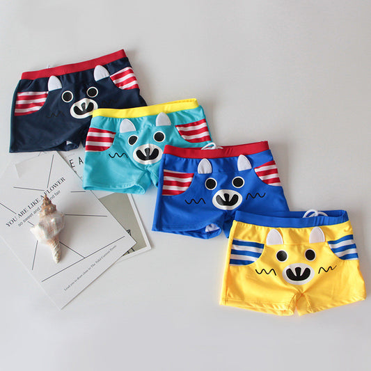 Children's beach pants Boxer swimming trunks