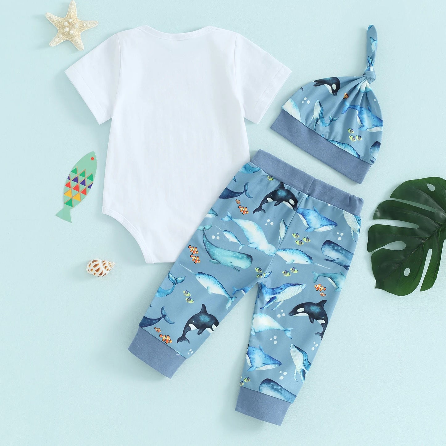 Boys' Short Sleeved Kazakhstan 3-piece Set