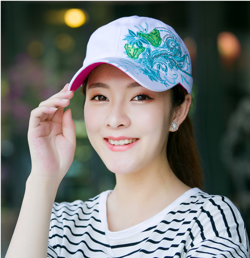 Embroidered baseball cap