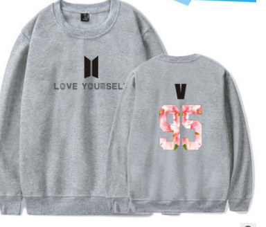 BTS Capless Femmes Hoodies Sweat Bangtan Hip Hop Kpop