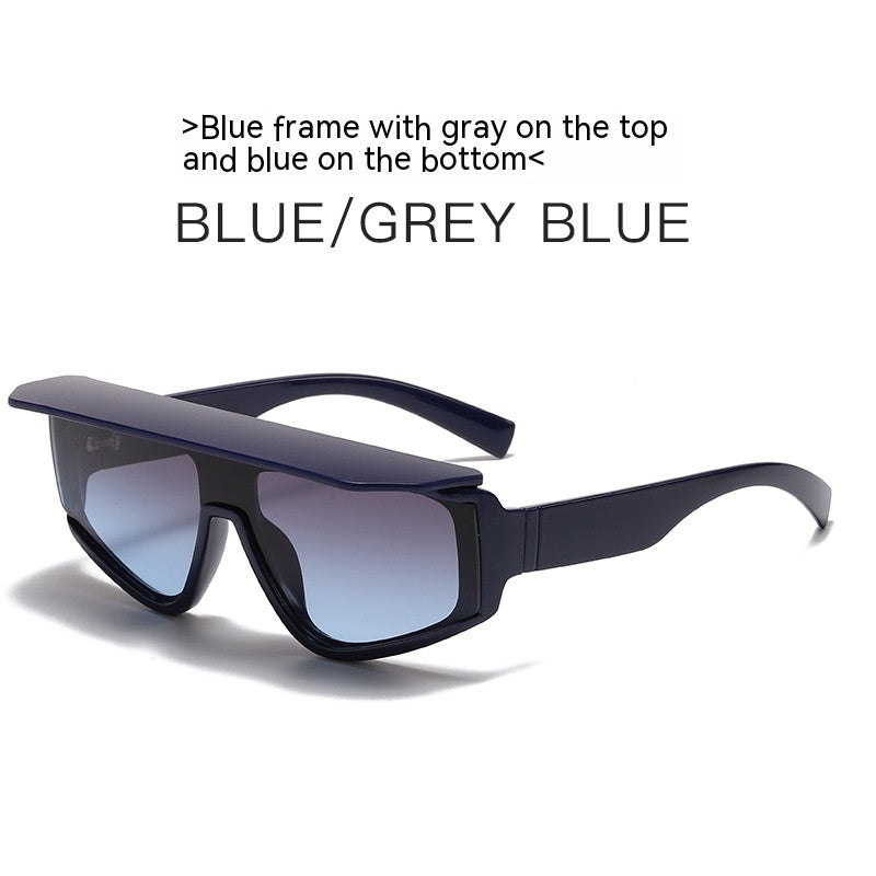 Fashion Square Brim Sunshade Sunglasses