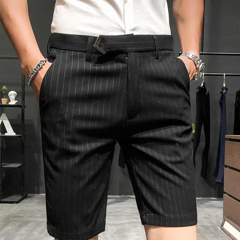 Suit shorts men's loose pants