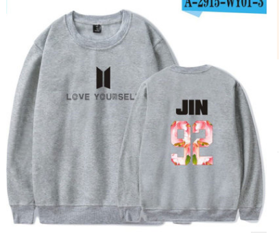 BTS Capless Femmes Hoodies Sweat Bangtan Hip Hop Kpop