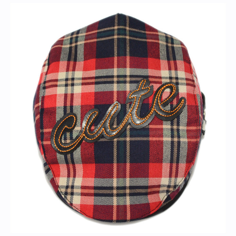 Party Plaid Boy And Girl Hat