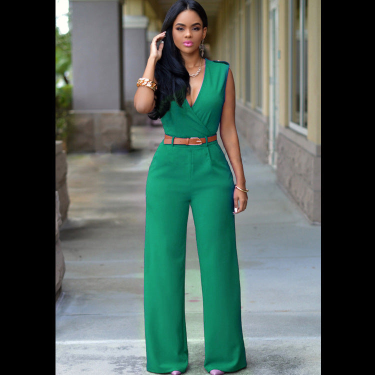 Women Fashion Jumpsuits Pants