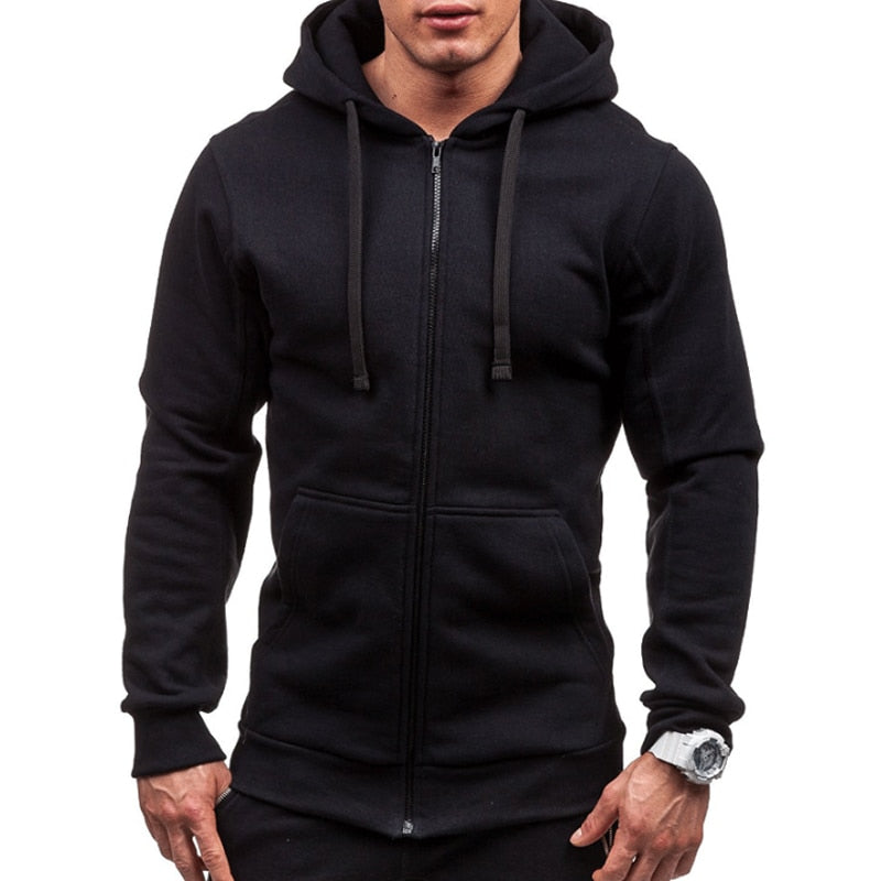 Hip Hop Men Black Mantle Hoodies