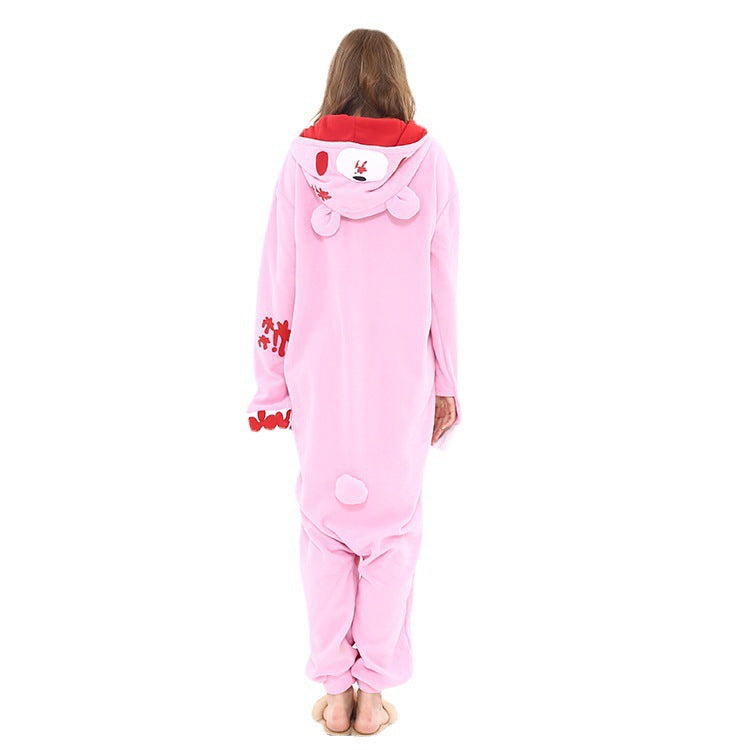 Animal Cartoon One-piece Pajamas