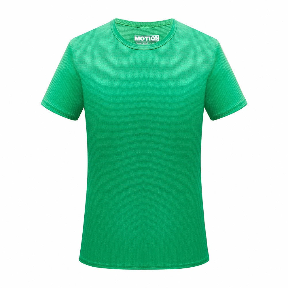 Men Quick Dry T Shirt Running Slim Fit Top Tees Solid Shirts