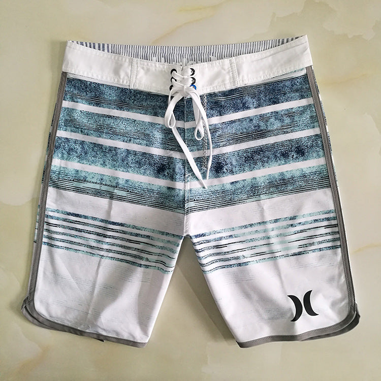 Men's Beach Shorts, Quick-drying Loose Color Surfing Shorts