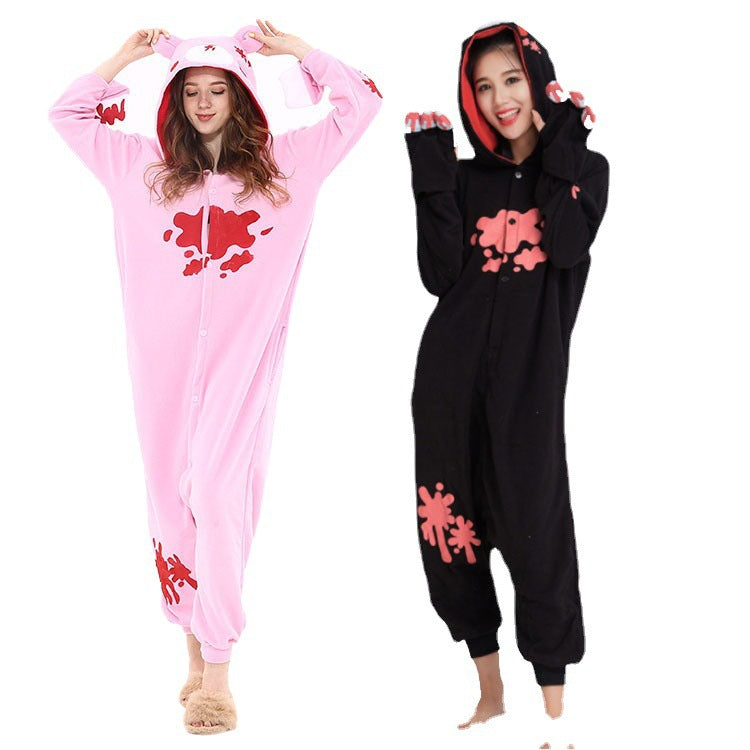 Animal Cartoon One-piece Pajamas