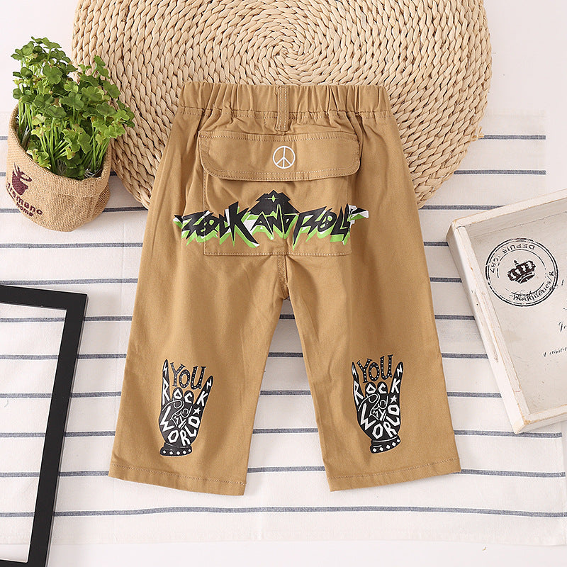 Childrenwear Trousers Boys Pants