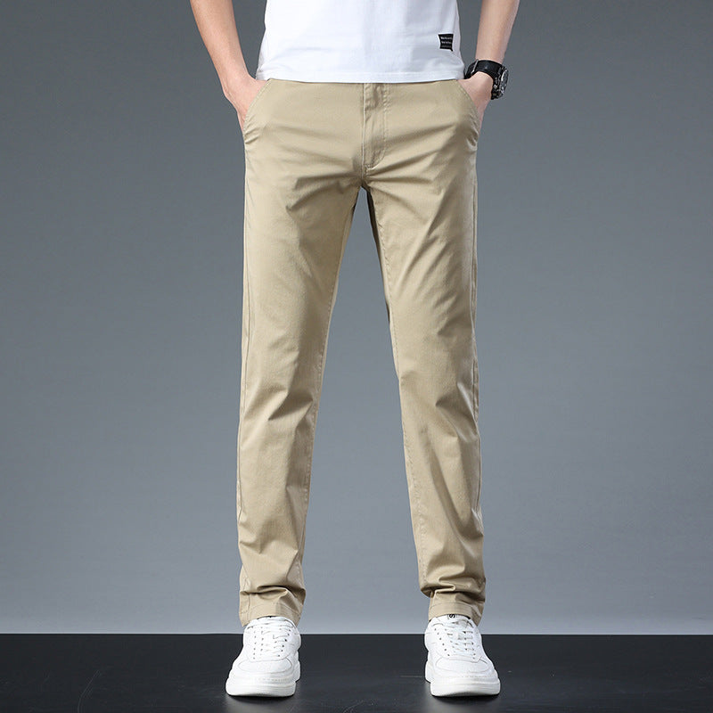 High-end Casual Cotton Grey Pants