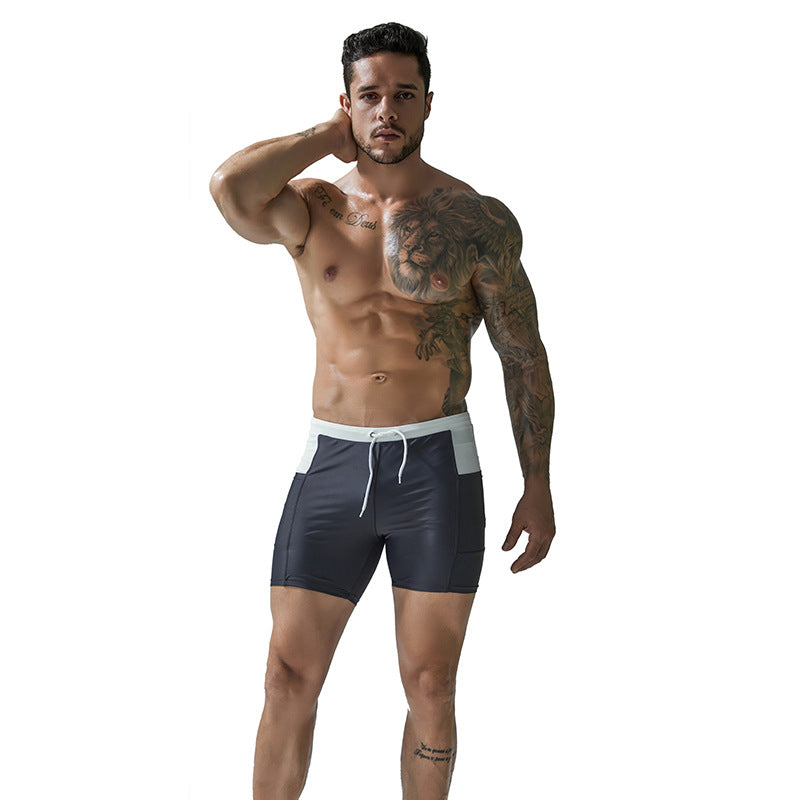 Men's Quick-drying Swimming Pool Beach Boxer Shorts