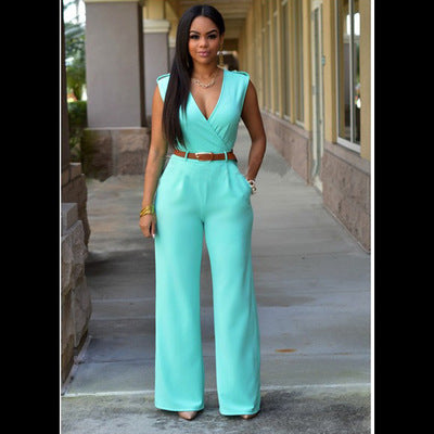 Women Fashion Jumpsuits Pants