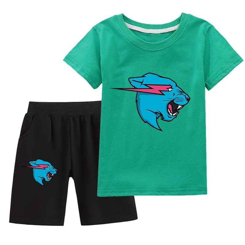 Suit Children's T-shirt And Shorts