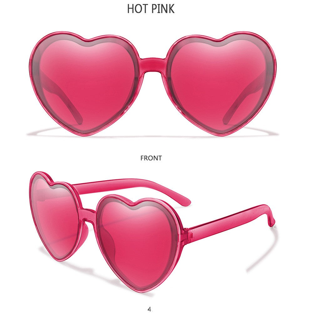 Fashionable Colorful Coated Love Sunglasses