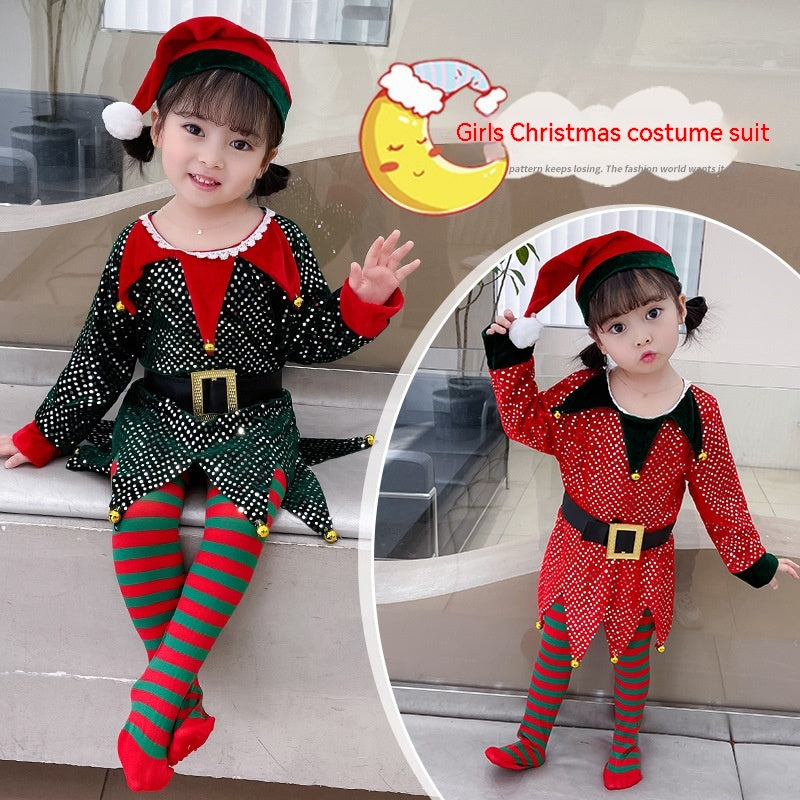 Christmas Costume Girl's Elf Dress